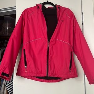 New Balance pink fleece jacket